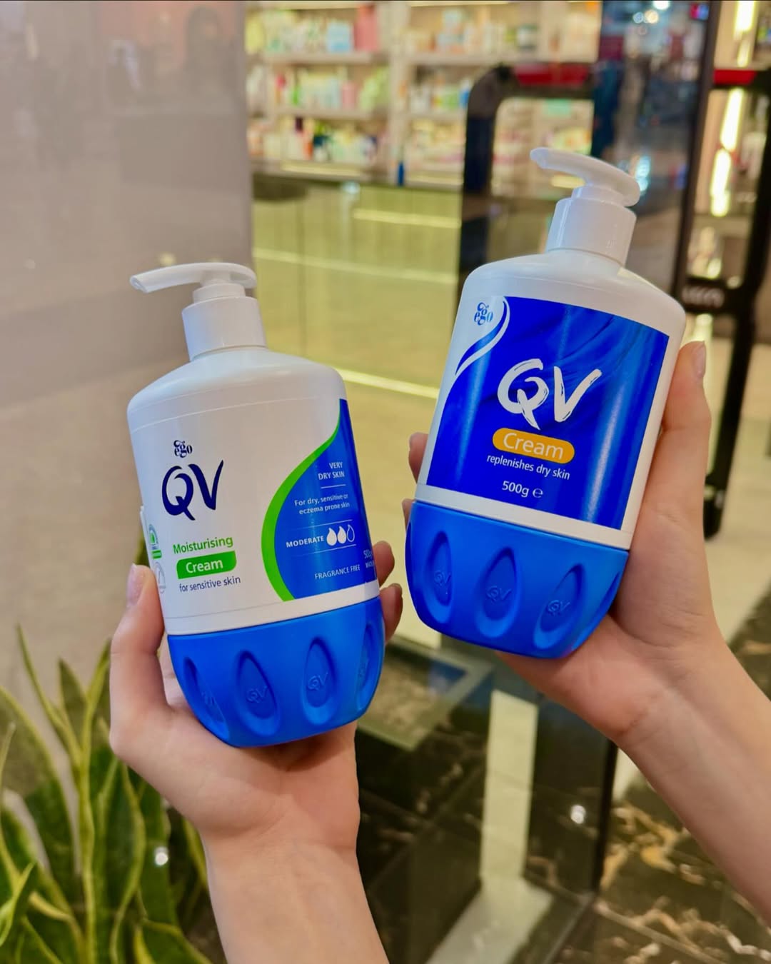 کرم مرطوب کننده پوست خشک کیووی ۵۰۰ میل استرالیا بسته بندی جدید