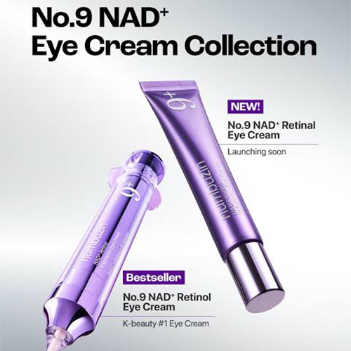 کرم دور چشم NAD + رتینال و 50 پپتاید شماره 9+ نامبوزین ۲۰میل اصل